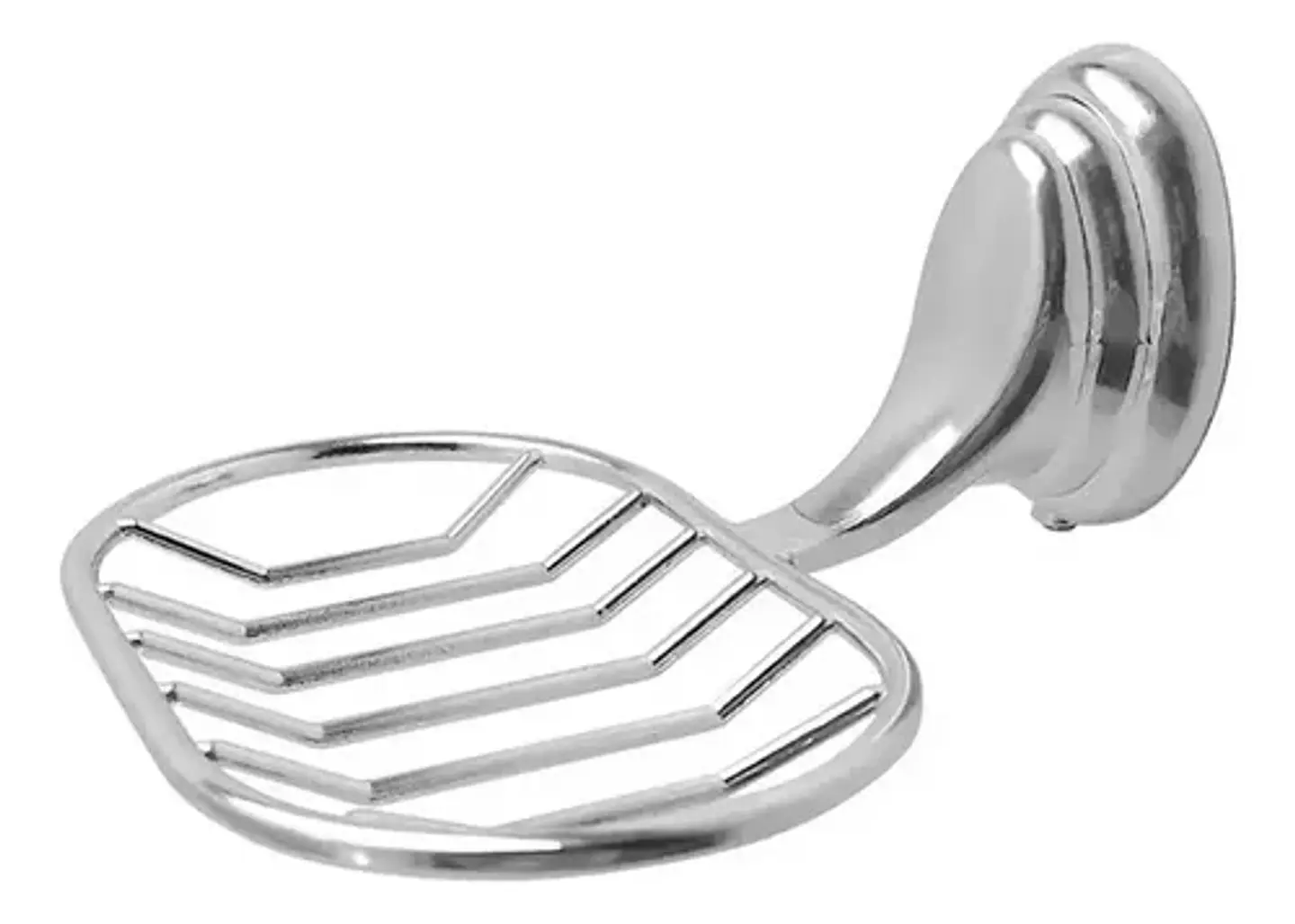 Jabonera Metal Rejilla Accesorio Pared Baño Colomba Taumm 1