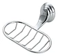 Jabonera Metal Rejilla Accesorio Pared Baño Colomba Taumm - Miniatura 2