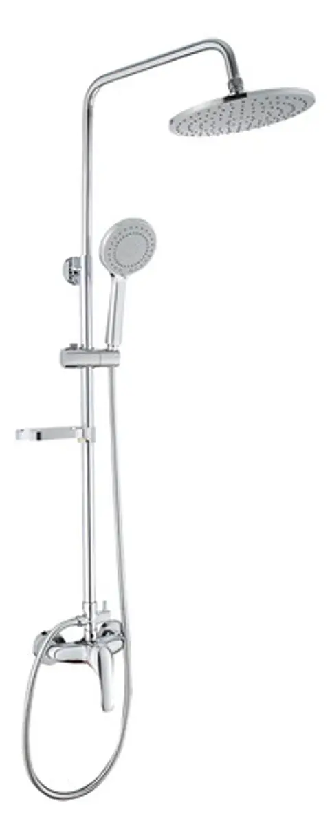 Columna Ducha Circular Con Monomando Ducha