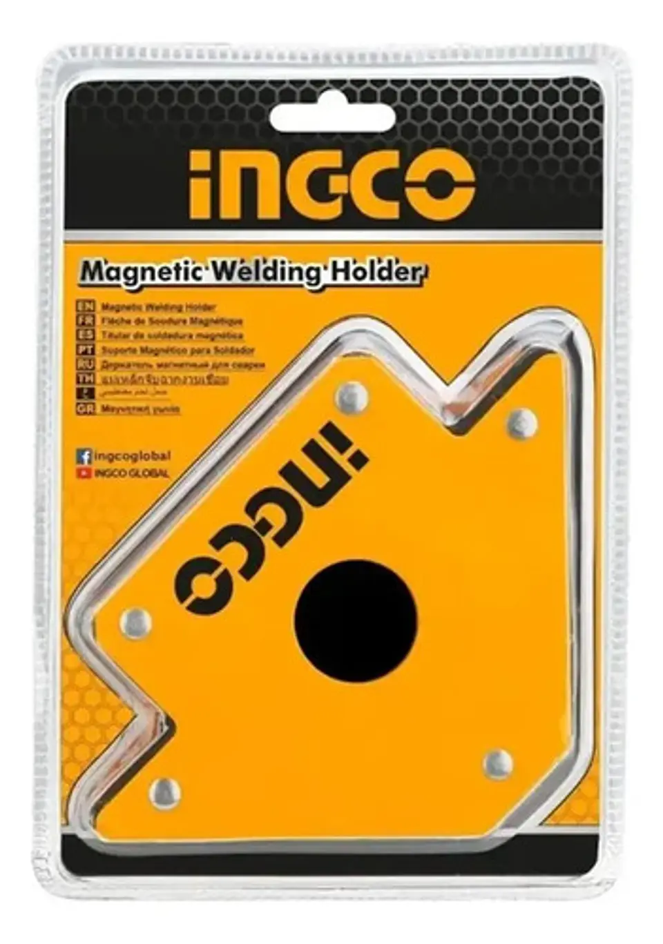 Escuadra Magnética 3 Pulgadas 25 Lbs Para Soldar Ingco 9