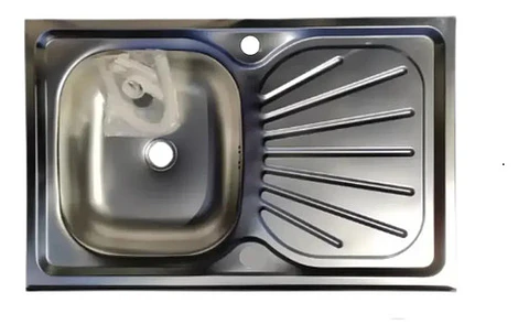 Lavaplatos Lava Vajilla Sobreponer 80x50 Taumm Derecho Desag