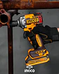Set Ingco Ckli20275 Atornillador Percutor Y Llave De Impacto Color Naranja Claro 50hz/60hz - Miniatura 3