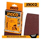 Set 2 Lijas De Banda 610x100mm /4x24 Ingco Grano80 Bsp020801 - Miniatura 4