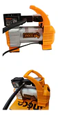 Compresor De Aire Para Auto Inflador 140psi 10bar Color Naranja Claro - Miniatura 3
