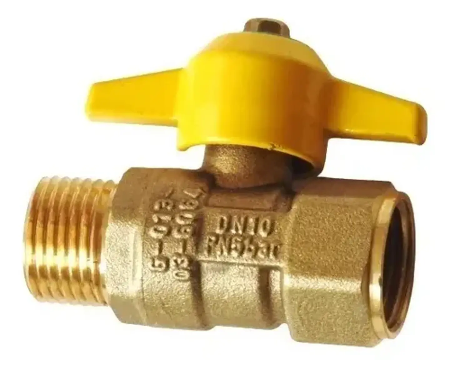 Llave Paso Para Gas Hi-he 1/2 - Certificada - Taumm 1