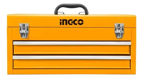 Caja De Herramientas Ingco Ica Industrial 28lt 520x218x243mm Amarillo