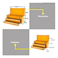 Caja De Herramientas Ingco Ica Industrial 28lt 520x218x243mm Amarillo - Miniatura 3