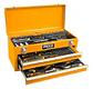 Caja De Herramientas Ingco Ica Industrial 28lt 520x218x243mm Amarillo - Miniatura 5