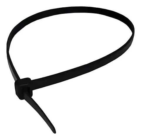 Set De 100 Amarras Plasticas Wadfow 3.6x200 Mm 18 Kg