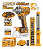 Ingco Cosli23048 Llave De Impacto 400nm + Linterna Color Naranja 50/60hz 20v 50/60 Hz - Miniatura 6
