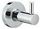 Perchero Toallero De Pared Taumm Swertt Cromado Baño Moderno Gris - Miniatura 1