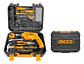 Kit Taladro Percutor 680w + Herramientas - 115 Piezas Ingco Color Amarillo - Miniatura 2