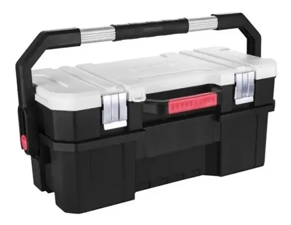 Caja Porta Herramientas 2 En 1 Ubermann 61x33x29 Cm 2