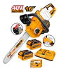 Motosierra Inalambrica Brushless 16 P Ingco 40v Cgsli401682 - Miniatura 3