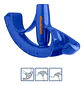 Doblador Curvador De Tubos 30-90 Grados 3/4 PuLG 19mm Wadfow - Miniatura 1