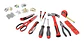 Set De 11 Herramientas Manuales Redline + 100 Accesorios  - Miniatura 3