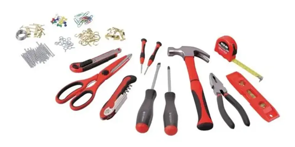 Set De 11 Herramientas Manuales Redline + 100 Accesorios  3