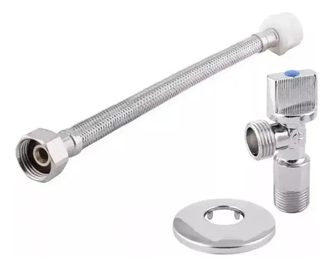 Kit Flexible Llave Angular 1/2 X 15/16 X 35cm Taumm