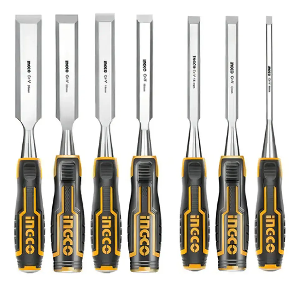 Martillo Carpintero Formones Tizador Bolso Set Herramientas 4