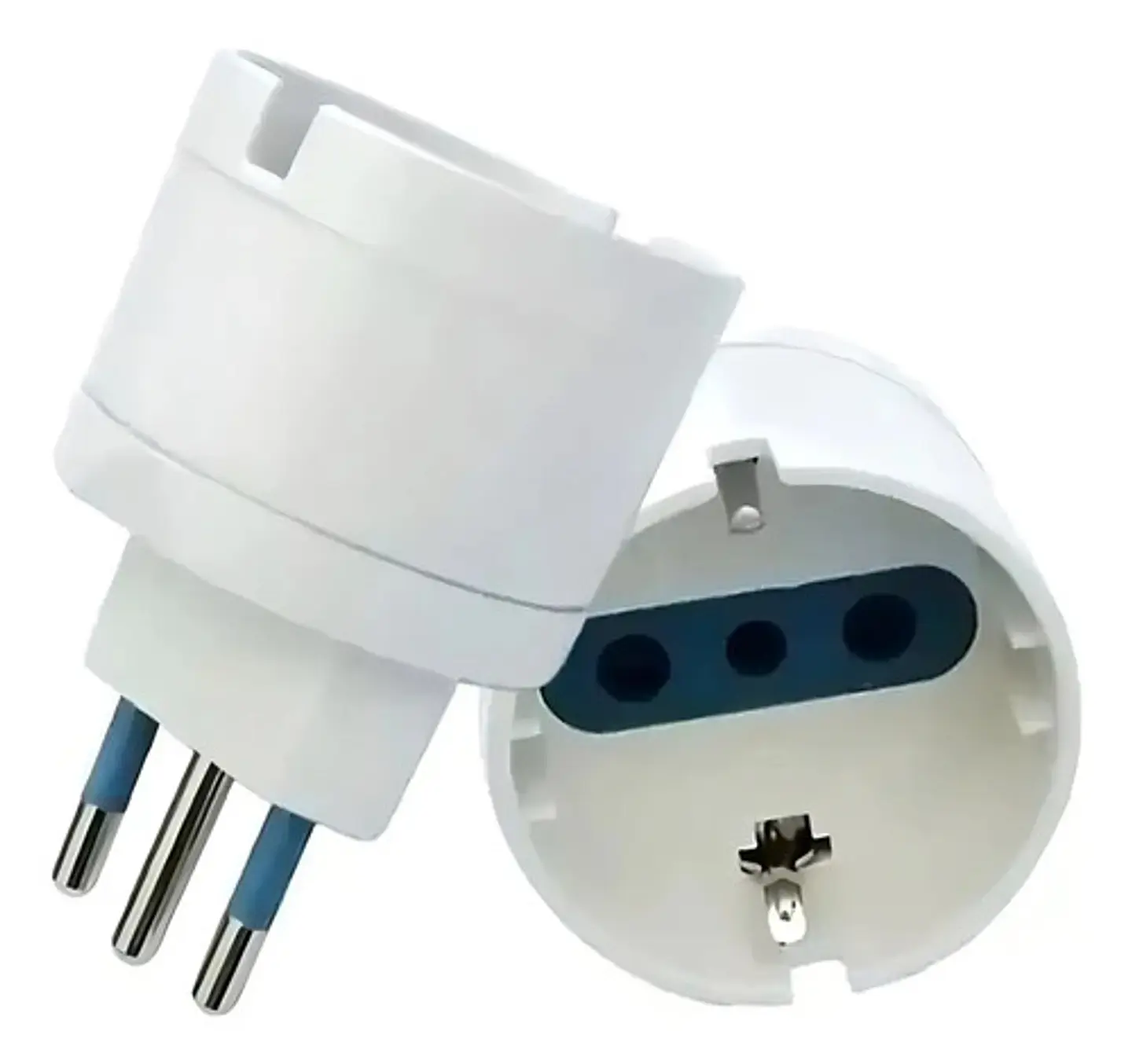 Adaptador De Corriente Enchufe Schuko Tipo L 10a/max 1500w 1