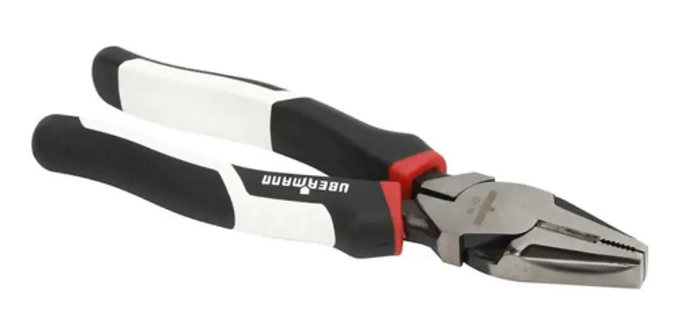 Alicate Universal 7  Ubermann Mango Ergonómico Antideslizante 2