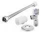 Kit Flexible He-hi 1/2 X 15/16 X 25cm Taumm C/ Llave Angular - Miniatura 1