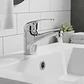 Llave Monomando Lavatorio Colomba Taumm Cromado Plateado - Miniatura 1