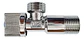 Llave Angular He-he 1/2 Con Accesorio Pared Taumm - Miniatura 4