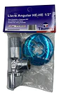 Llave Angular He-he 1/2 Con Accesorio Pared Taumm - Miniatura 5