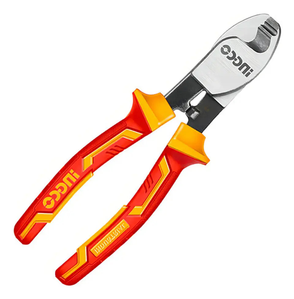 Alicate Corta Cable Aislado 1000v 6 Pulgadas 160mm Ingco Color Amarillo Y Rojo 1