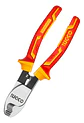 Alicate Corta Cable Aislado 1000v 6 Pulgadas 160mm Ingco Color Amarillo Y Rojo - Miniatura 2