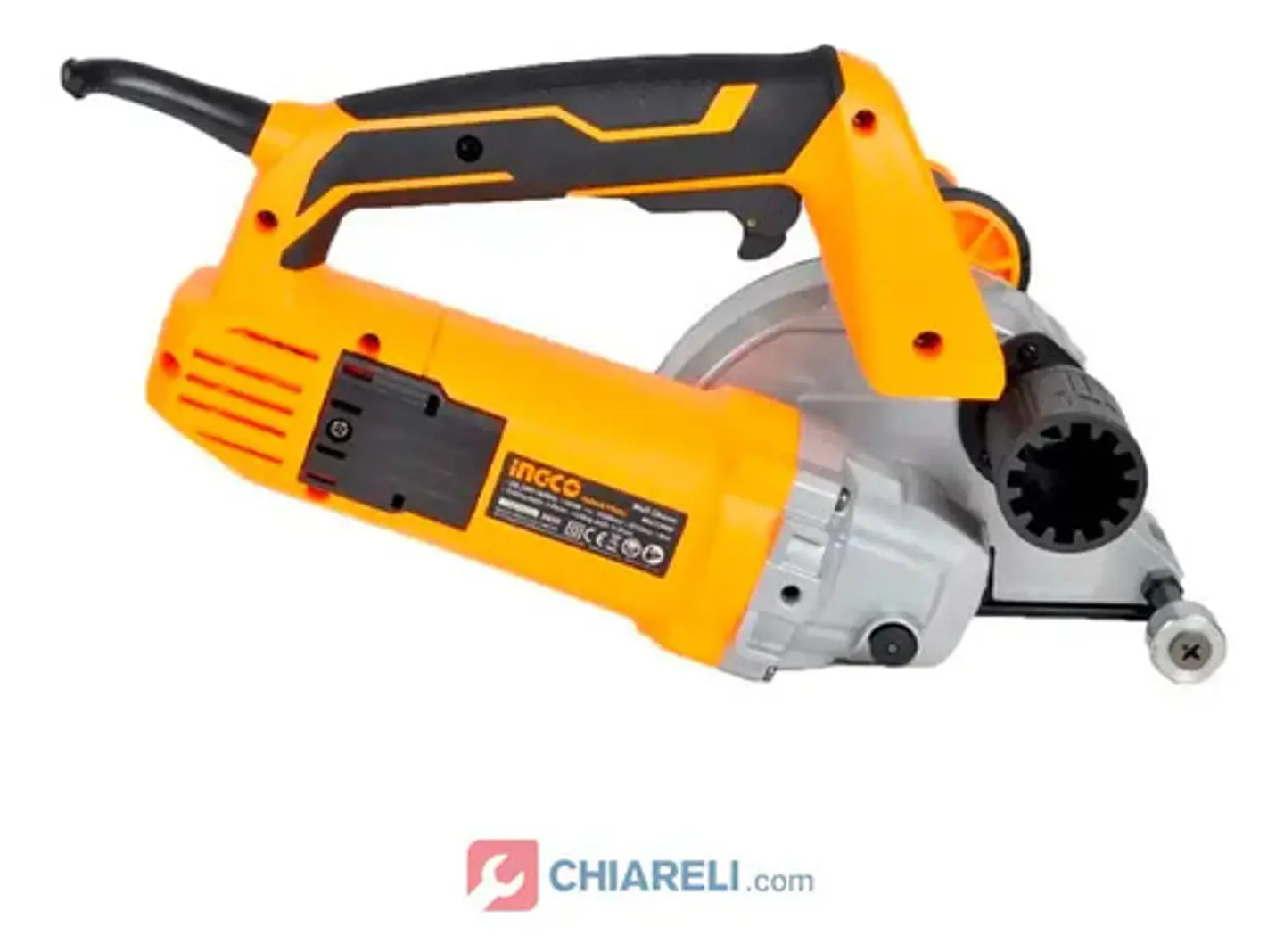 Sierra Cortadora De Muro Eléctrica Ingco 1500 W 125 Mm+ 8 Pz 5