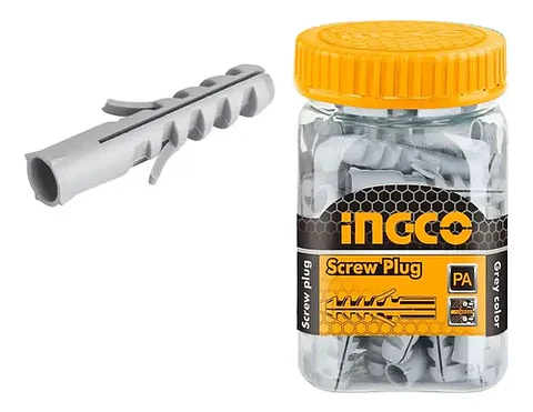 Tarugos 40 Piezas Ingco 10x50 Mm Hwsp1005011 Tapon Roscado