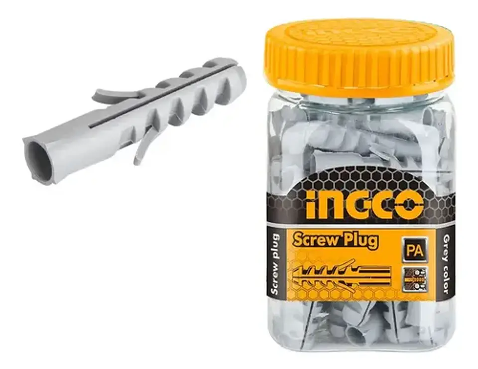 Tarugos 40 Piezas Ingco 10x50 Mm Hwsp1005011 Tapon Roscado 1