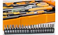 Caja Organizadora De Herramientas + 29 Herramientas Ingco Amarillo Naranja Claro - Miniatura 3