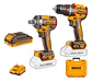 Kit Taladro Percutor Y Pistola De Impacto Bl Ingco Ckli20286 - Miniatura 5