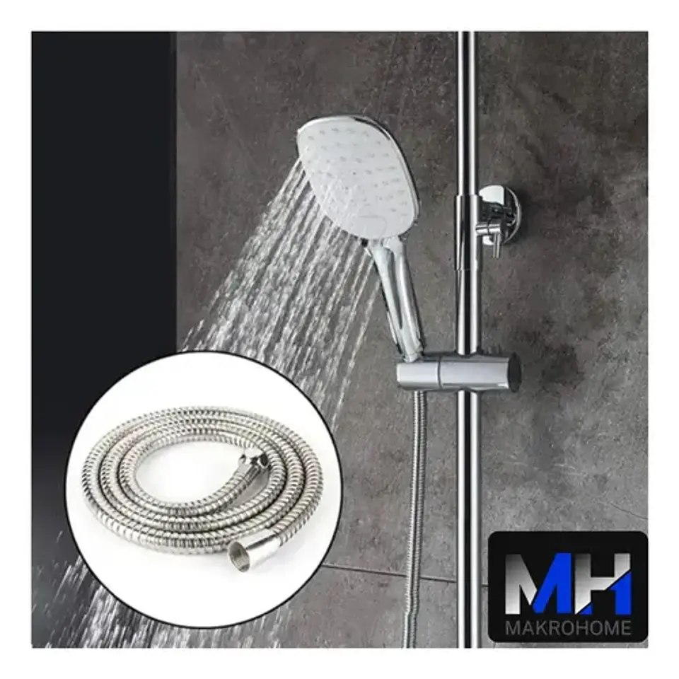 Flexible Ducha 1.6 Mt Swertt Taumm Acero Inoxidable 5