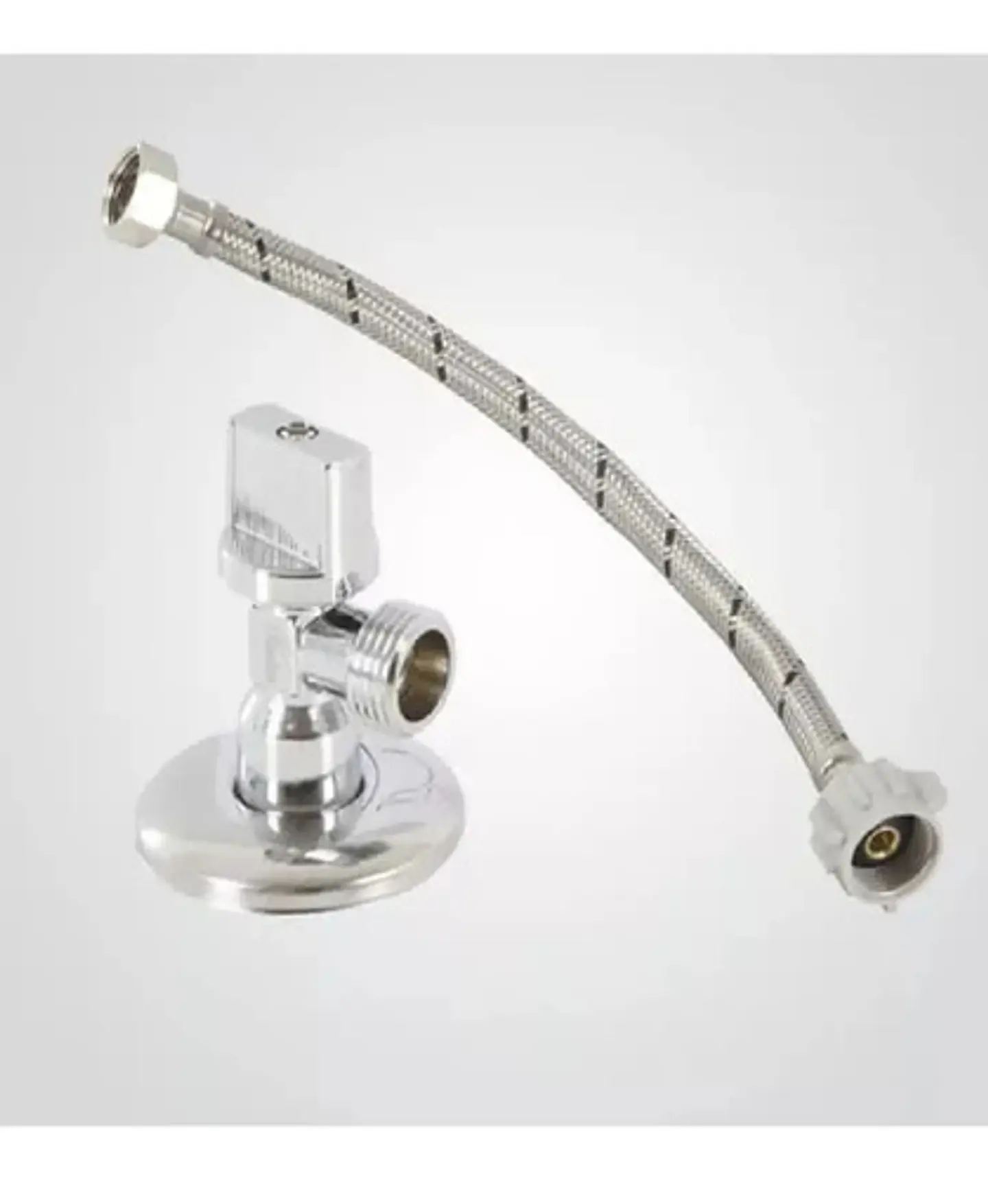 Kit Flexible 35cm Con Llave Angular 1/2 * 15/16 Taumm 5