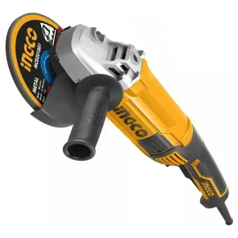 Esmeril Angular Ingco De 50 Hz/60 Hz 1500 W Mas Accesorios Naranja 3