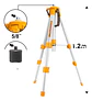 Tripode Ingco Para Nivel Laser 1,2m - Miniatura 1
