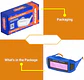 Lente Soldar Fotosensible Wadfow Wwa1501 Azul Liso - Miniatura 10