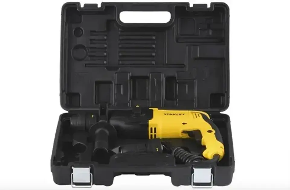 Rotomartillo Electroneumático Stanley Shr264k Amarillo Y Negro Frecuencia De 50hz Con 800w De Potencia Amarillo/negro 50 Hz 7
