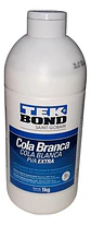 Pegamento Cola Fria Pva Blanco Tekbond 1 Kg Madera Papel Mdf - Miniatura 8