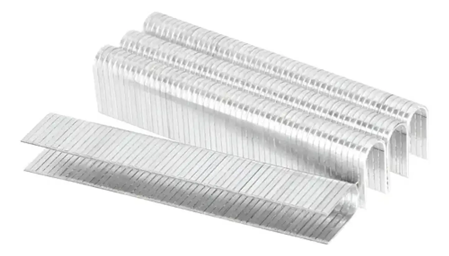 Grampas U P/ Engrampadora 10mm X 1000 Pcs Ingco Sts0412 Color Plateado 1