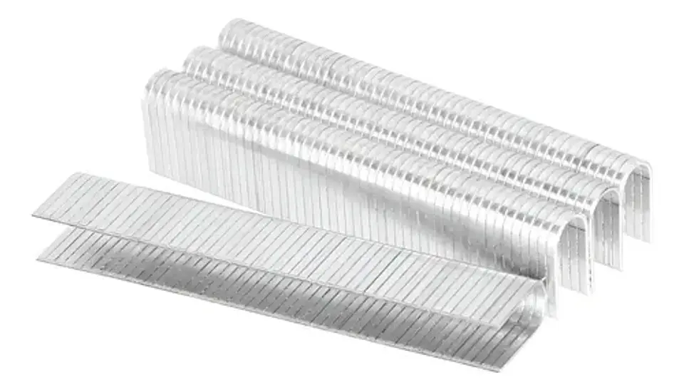 Grampas U P/ Engrampadora 10mm X 1000 Pcs Ingco Sts0412 Color Plateado 1