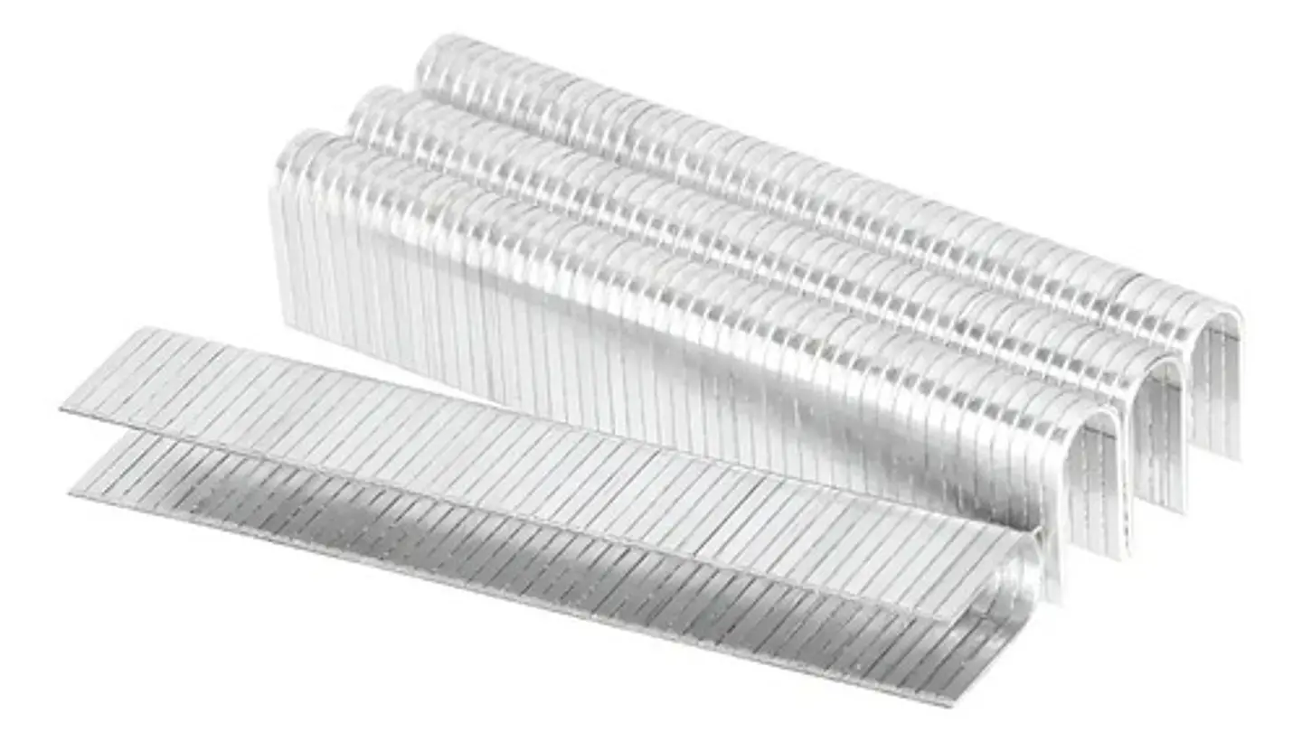 Grampas U P/ Engrampadora 10mm X 1000 Pcs Ingco Sts0412 Color Plateado 2