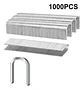 Grampas U P/ Engrampadora 10mm X 1000 Pcs Ingco Sts0412 Color Plateado - Miniatura 3