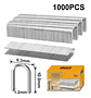Grampas U P/ Engrampadora 10mm X 1000 Pcs Ingco Sts0412 Color Plateado - Miniatura 5