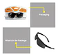 Lentes Gafas Antiparras Oscuras De Seguridad Ingco Hsg07 Cristal N/a - Miniatura 6