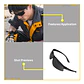 Lentes Gafas Antiparras Oscuras De Seguridad Ingco Hsg07 Cristal N/a - Miniatura 7